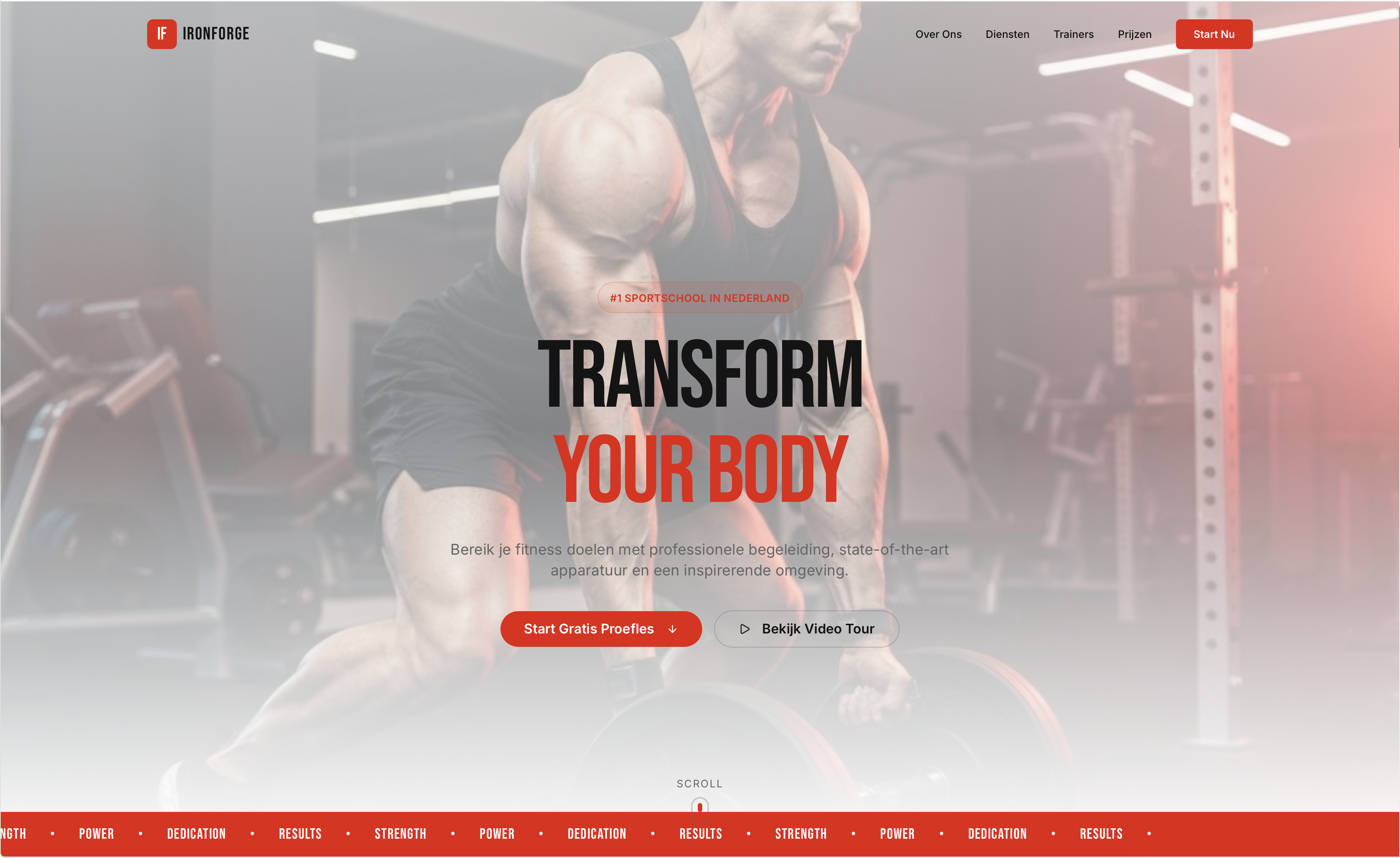 Gym Website